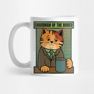 Chairman of the Bored Cat Mug